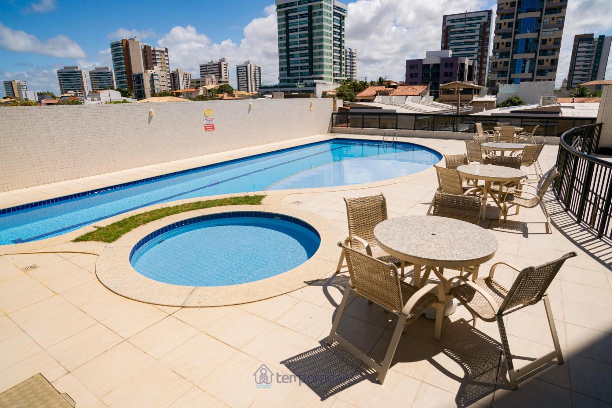 Elegante Apartamento Com Vista Mar Em Atalaia Aracaju Zewnętrze zdjęcie